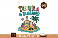 Tropical tequila summer celebration beach island Product Image 1