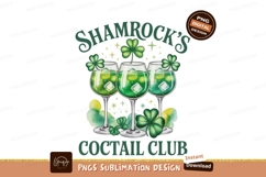Shamrock cocktails green clover drinks image Product Image 1