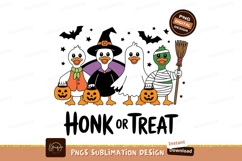 Halloween ducks trick or treat costumes pumpkins Product Image 1