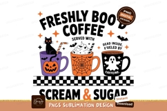 Halloween coffee mugs black cat pumpkin ghost image Product Image 1