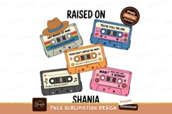 Cassettes with song lyrics and hat music tape Product Image 1