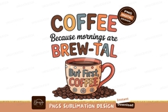 Coffee brew tal mug beans image Product Image 1