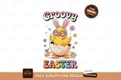Groovy chick Easter celebration spring Product Image 1
