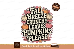 Fall Breeze Crunchy Leaves Pumpkins Please image Product Image 1