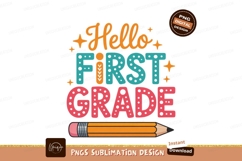 Hello First Grade Pencil orange Product Image 1