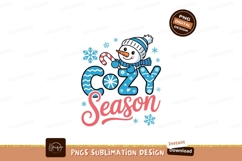 Snowman candy cane cozy season image Product Image 1
