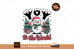 Snowman Christmas Trees Gifts festive Product Image 1