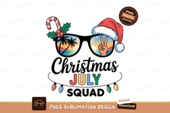 Christmas July tropical vacation SUBLIMATION Product Image 1