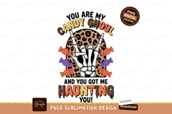 Skeleton hand candy ghoul haunting halloween Product Image 1