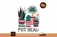 Potted plants hearts S U B L I M A T I O N P N G cactus Product Image 1