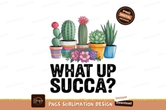 Potted cacti succulents floral arrangement pink Product Image 1