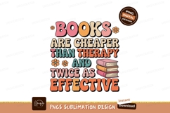 Books are cheaper than therapy and twice as effective Product Image 1