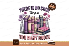 Stacked books with flowers and text vases pencil Product Image 1