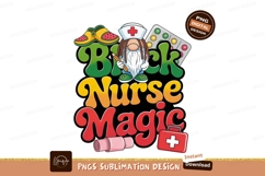 Gnome nurse with medical supplies pencil shoes Product Image 1