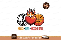 Basketball vibes text graphic leopard Product Image 1