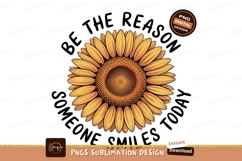 Sunflower text art S U B L I M A T I O N P N G yellow Product Image 1