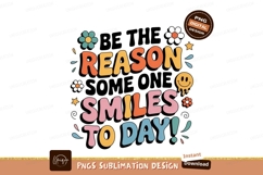 Reason Smiles Today SUBLIMATION retro Product Image 1