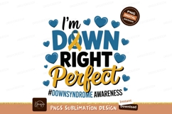 Down Syndrome Awareness Ribbon Perfect image Product Image 1