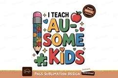 Pencil puzzle apple kids autism Product Image 1
