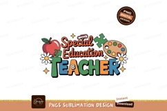 Special Education Teacher SUBLIMATION Product Image 1