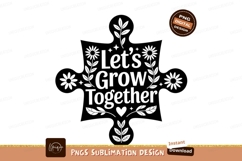 Puzzle growth together teamwork connection Product Image 1