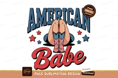 American babe cowboy boots stars image Product Image 1