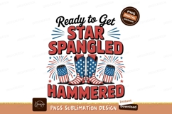 Patriotic Boots Fireworks Cans SUBLIMATION cowboy Product Image 1