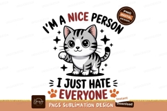 Cute kitten waving hello with paws image Product Image 1