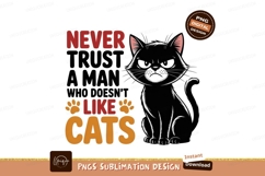 Black cat text design SUBLIMATION Product Image 1