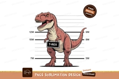 Tyrannosaurus Rex mugshot dinosaur t-rex Product Image 1