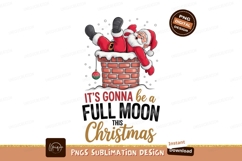 Santa stuck chimney festive holiday christmas Product Image 1