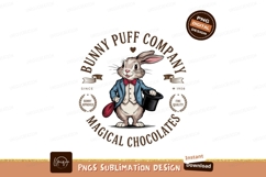 Bunny Puff Company Magical Chocolates Logo Product Image 1