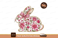 Happy Easter Bunny Graphic Design Black Product Image 1