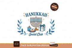 Hanukkah Vector Design Celebration Sublimation Png Product Image 1