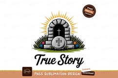 Tombstone Vector Image Sublimation Png Design Product Image 1