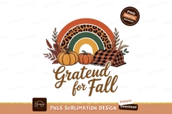 Autumn rainbow pumpkins plaid blanket fall Product Image 1
