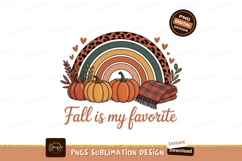Autumnal pumpkins plaid blanket rainbow image Product Image 1