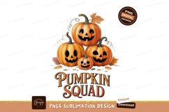 Carved pumpkins autumn leaves jackolantern fall Product Image 1