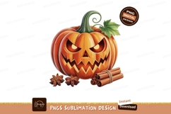 Spooky Jack O Lantern with Spices pumpkin jackolantern Product Image 1