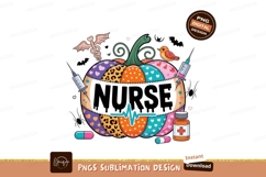 Patchwork pumpkin heart rhythm medical image Product Image 1