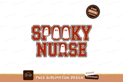 Spooky nurse ghost text halloween Product Image 1