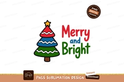 Festive tree and joyful greeting Christmas star Product Image 1