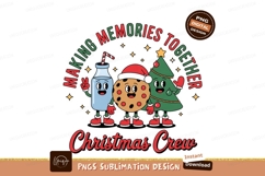 Milk cookie tree christmas crew image Product Image 1