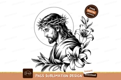 Jesus Christ divine suffering thorns Product Image 1