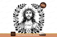 Jesus Christ thorn crown floral wreath image Product Image 1