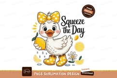 Cute duck yellow bow lemon boots image Product Image 1