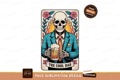 Skeleton holding beer mug wearing suit image Product Image 1