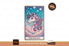 Pink unicorn celestial sky clouds blue pastel Product Image 1