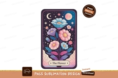 Celestial floral bouquet moonlit night image Product Image 1