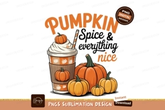 Autumn drink pumpkins spice everything nice fall Product Image 1
